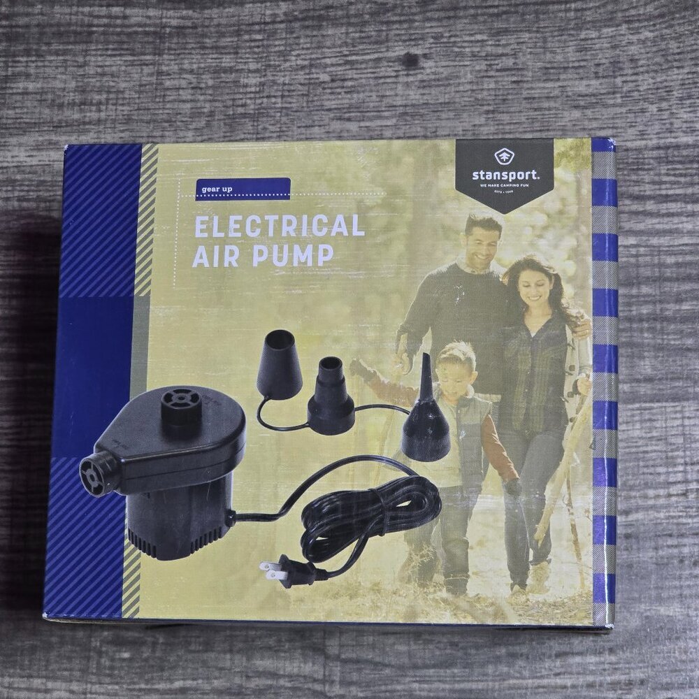 Stansport High Volume Electrical Air Pump Brand New Never Opened